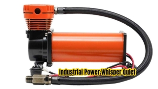 Superstille luchtcompressor SQ495 industriële kracht